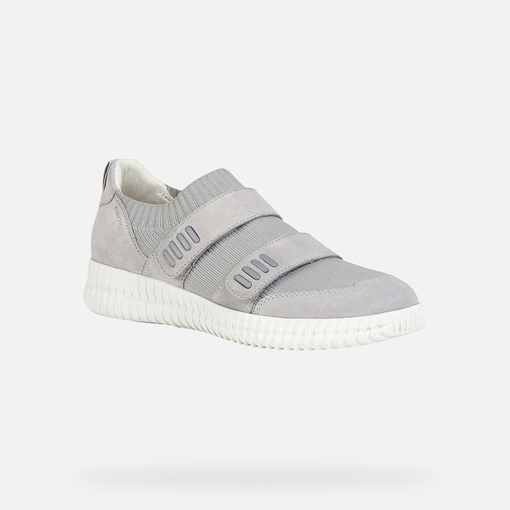 Geox Bayan Spor Ayakkabı Gri - Noovae - ISG-840219